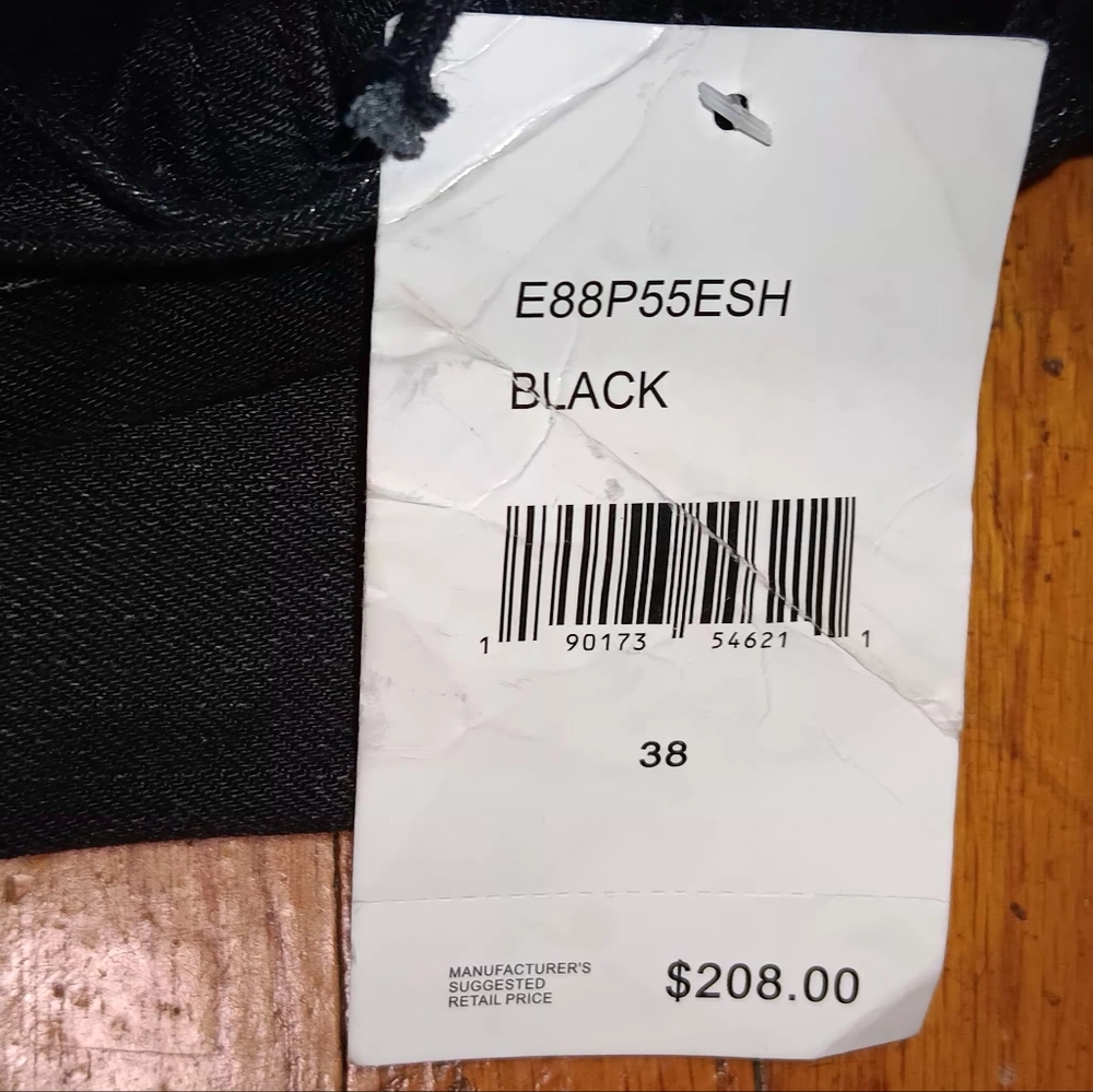 Men's Black Jeans Shorts - Picture 2 of 5